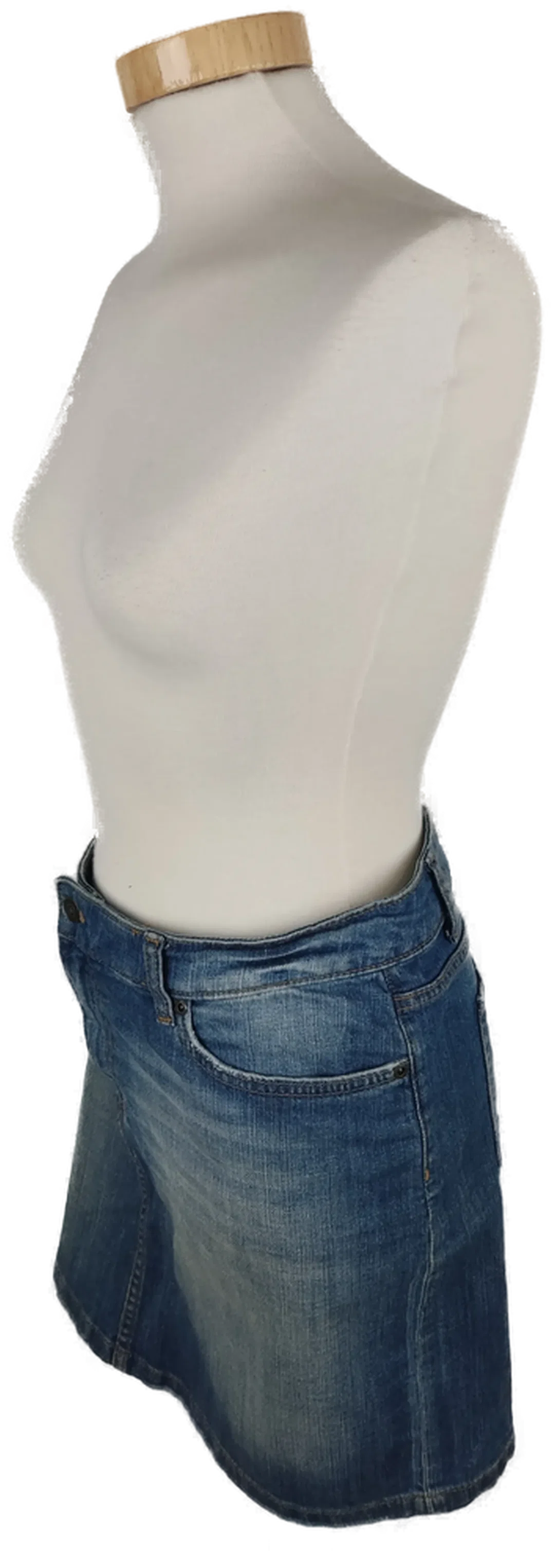 Jeansrock L.O.G.G., Größe 44 - Hochwertige Qualität – Bild 2