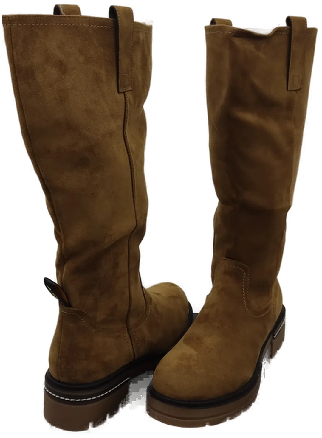 Aligia Damenstiefel Braun Wildleder | Zeitloser Klassiker – Bild 2