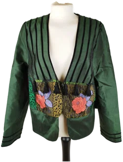 Kruger Dirndl Jacke - Gr. 46 / 100% Seide - Bild 1