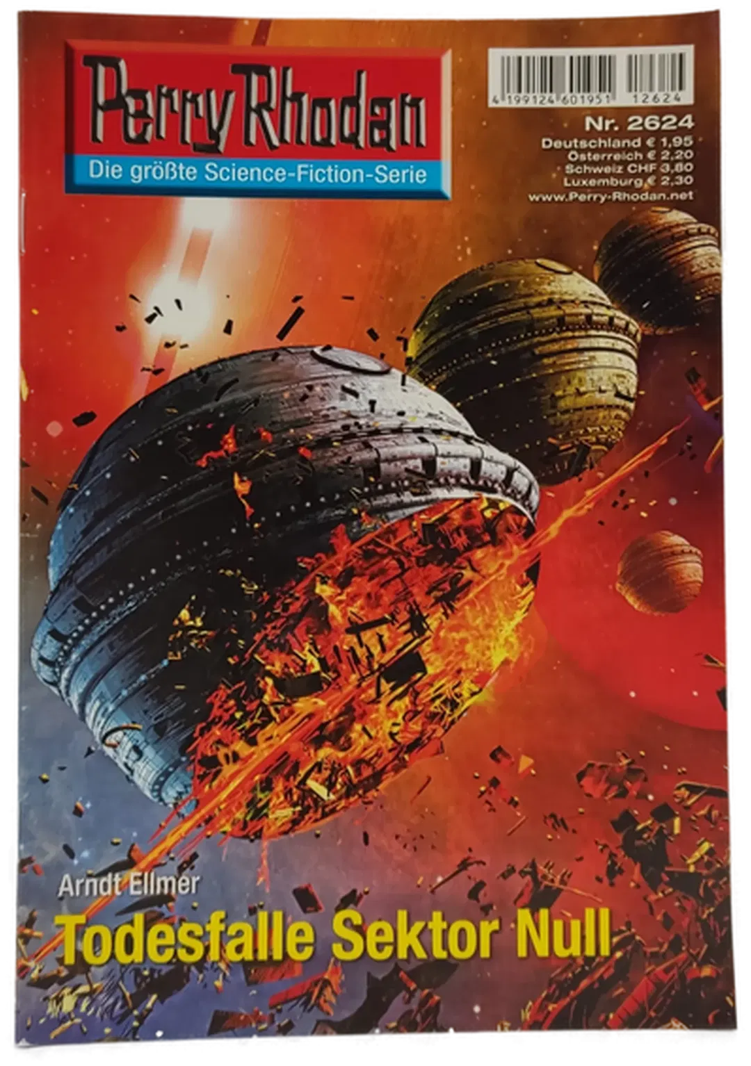  Romanheft Perry Rhodan Todesfalle Sektor Null Erstauflage Nr.2624 - Bild 1