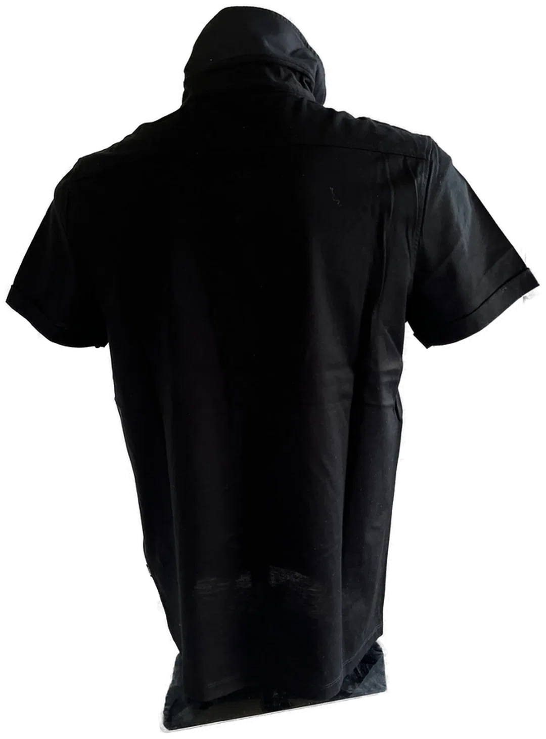 HUGO BOSS Herren Kurzarm-Poloshirt Slim Fit Gr. L schwarz – Bild 2