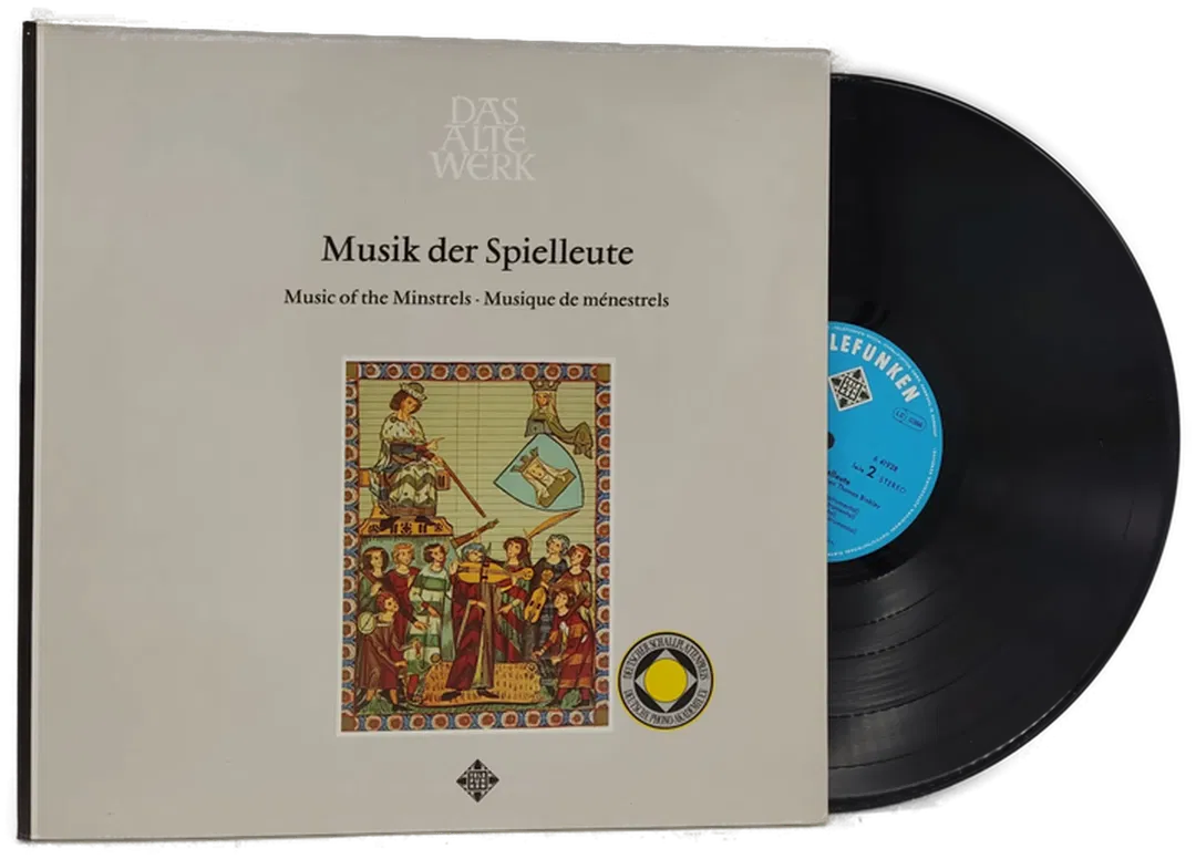LP - Thomas Binkley, Studio Der Frühen Musik – Musik Der Spielleute - Vinyl - Bild 2