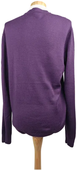 Woolmark Damen-Weste langarm violett - L/40 - Bild 2