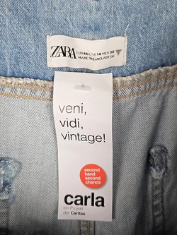 ZARA Damen Jeanshose, blau - Gr. XXXL - Bild 4