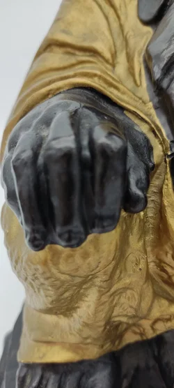 Sitzende Buddha-Statue, Kunststoff | Zen-Dekor - Bild 7