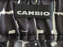 Cambio Damen Hose, schwarz/weiß - Gr. D 38 - Bild 3