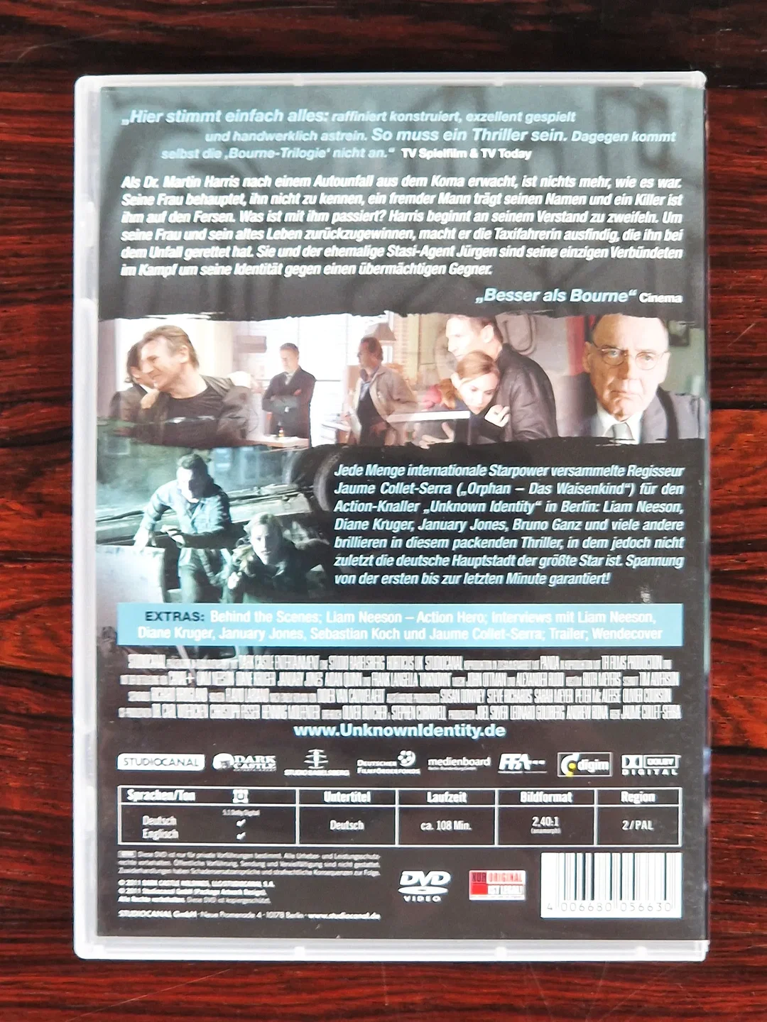 Unknown Identity - Hol dir dein Leben zurück - Film - DVD – Bild 2