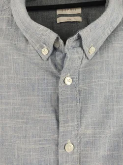 Esprit Herrenhemd Blau L/50 | Zeitloser Klassiker - Bild 3