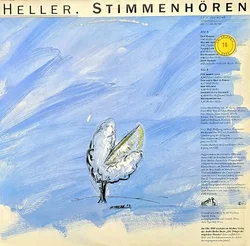 LP Vinyl André Heller "Stimmenhören" – Vorschau 2