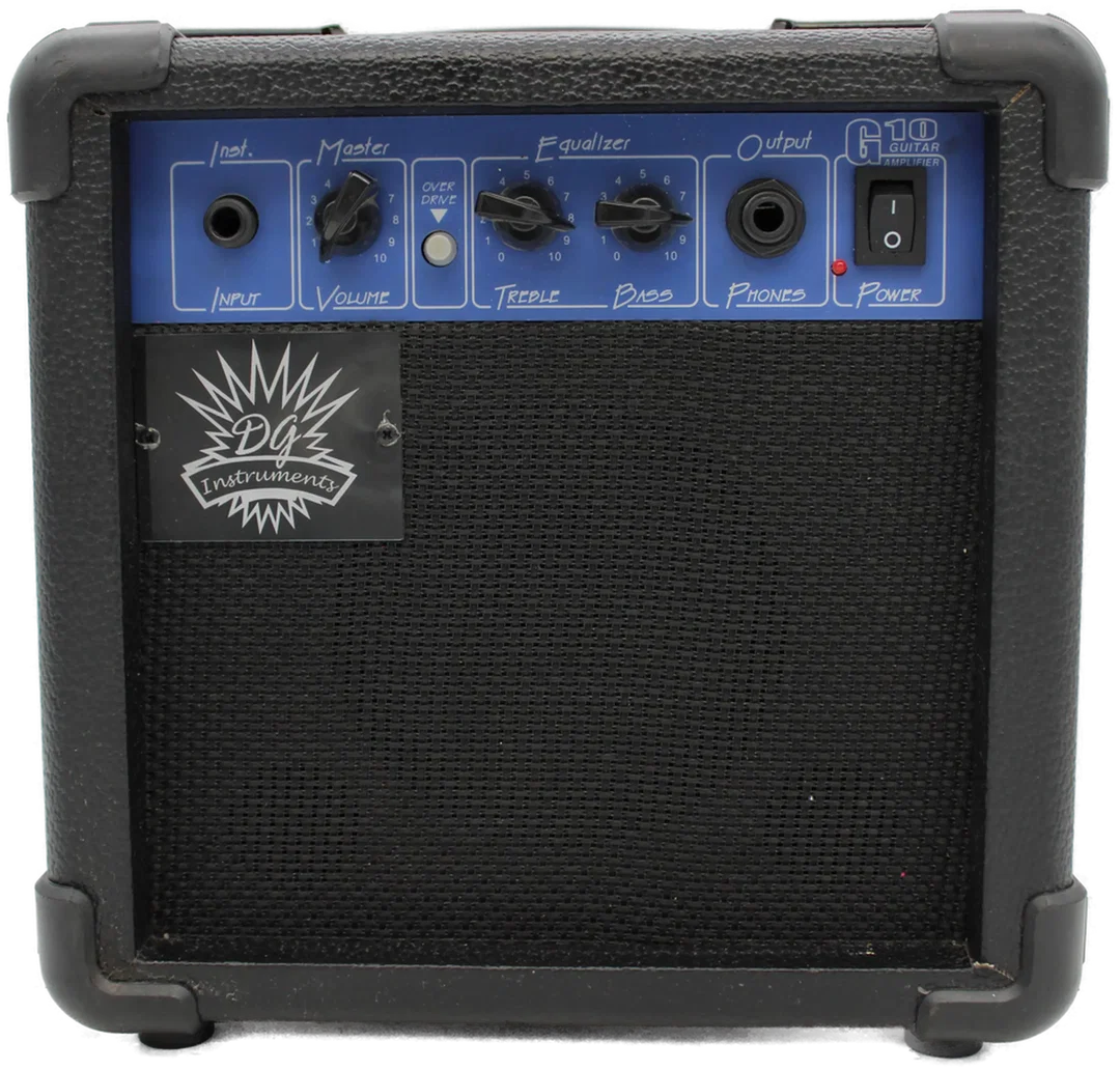 DG Instruments G-10 Gitarrenverstärker, 10 Watt, kompakter Übungsverstärker – Bild 2