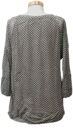 Comma Dreiviertel Bluse gemustert Gr. XL - Bild 2