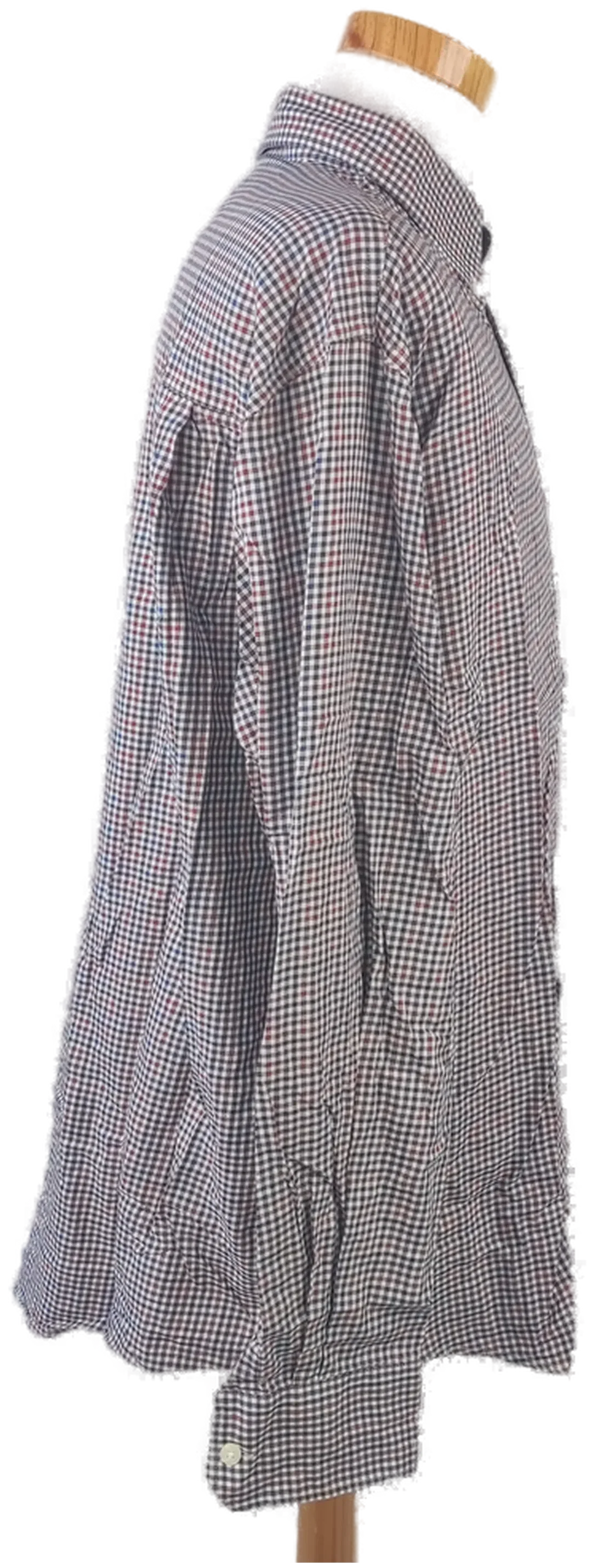 AUTHENTIC Herrenhemd langarm bunt kariert - Gr. XXL 45/46 – Bild 2