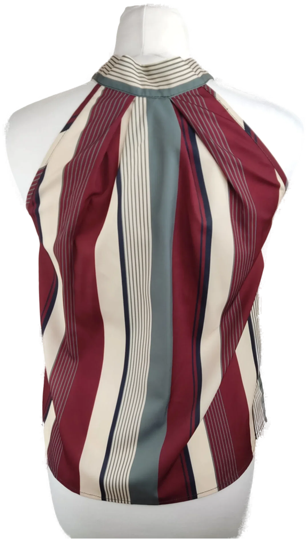 Shein Blusenshirt Damen S/36 | Farbige Streifenoptik – Bild 3