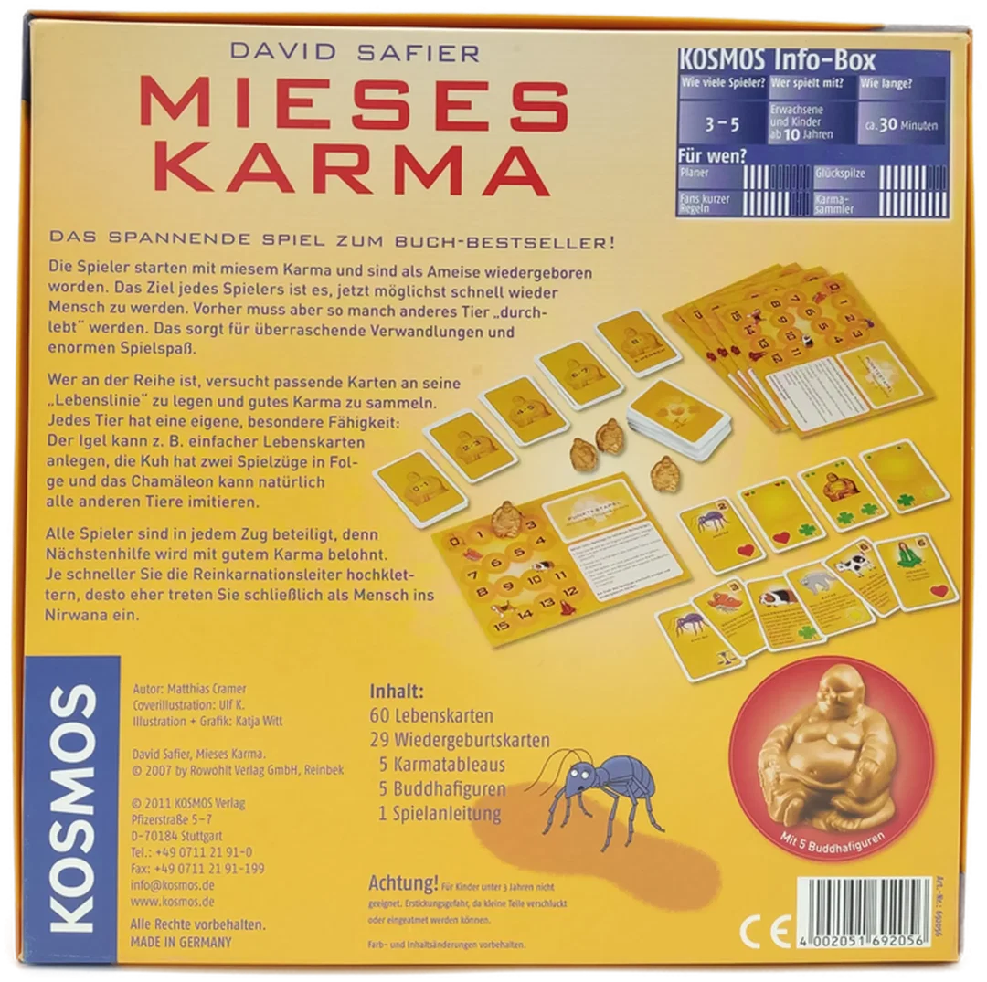 Mieses Karma - Gesellschaftsspiel - KOSMOS – Bild 2