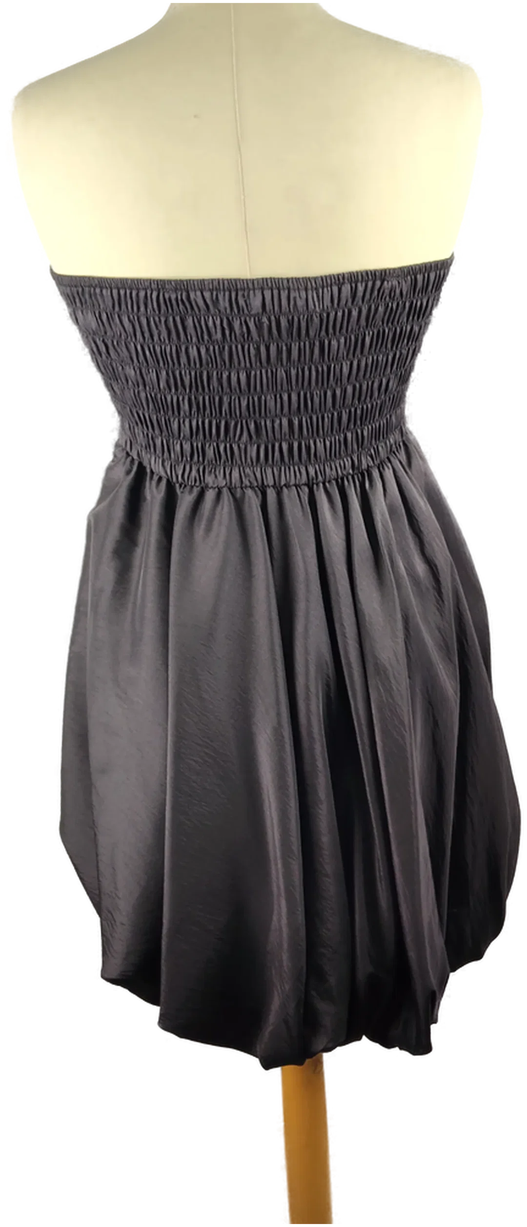Minikleid Sonstige Polyester Unifarben | Partybereit – Bild 3