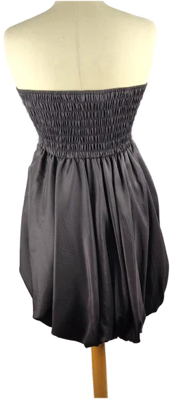 Minikleid Sonstige Polyester Unifarben | Partybereit – Vorschau 3