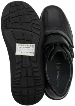 Waldläufer Herrenschuhe – schwarz, Gr. 8½ (42,5), Klettverschluss, neuwertig - Bild 4