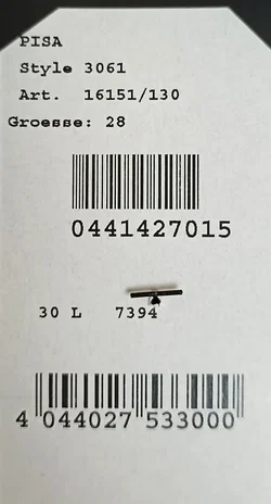 Bugatti Herren Jeans beige Gr. 28 - Bild 3