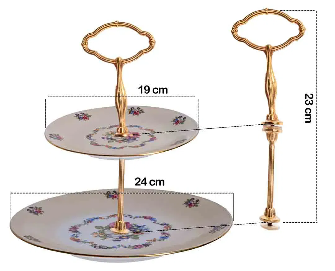 Seltmann Weiden: stilvolle 2-teilige Etagere – Praktisch und Elegant für jedes Zuhause - Bild 1