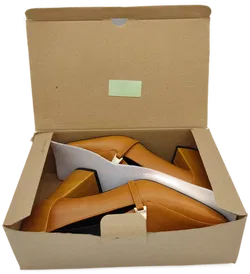 Mango Damen Pumps cognac Gr.39 - Bild 3
