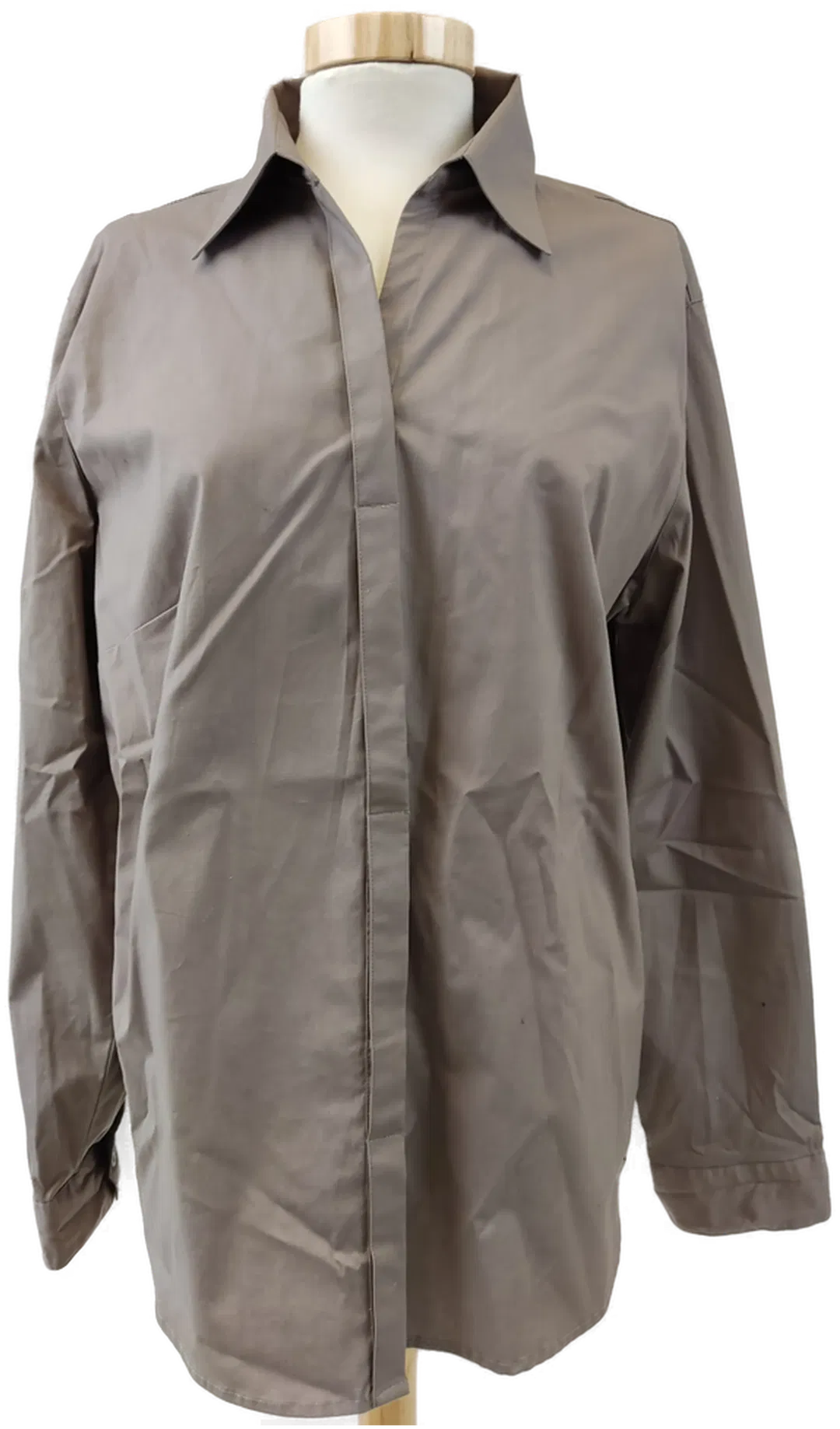 Yessica Damenhemd, beige - Gr. 44 - Bild 1