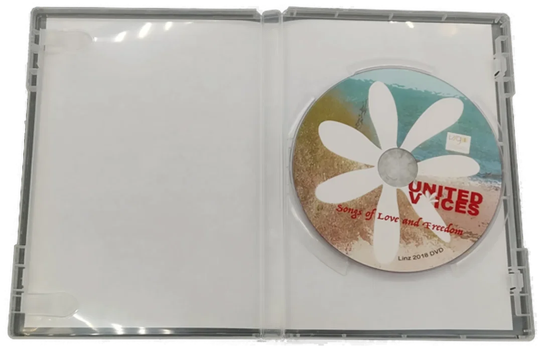 DVD "UNITED VOICES" Songs of Love and Freedom (21.06.2018 Neues Rathaus Linz) – Bild 3