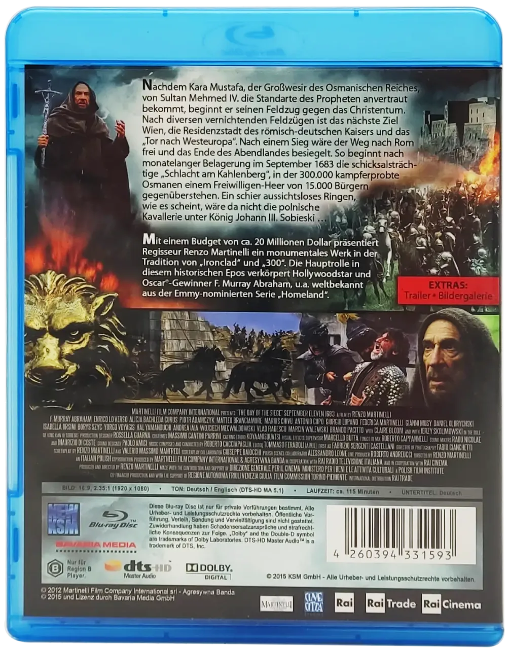 Blu-Ray "Die Belagerung" mit Fahrid Murray Abraham und Alicja Bachleda-Curuś – Bild 2