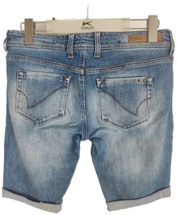 ONLY Damen Stretch Jeans Shorts in Blaumeliert, Größe W30L/34 - Bild 2