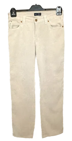 Armani Jeans Damen Hosen creme Gr. 29 - Bild 1