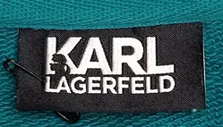 Karl Lagerfeld Herren Sweater petrol in Gr. L - Bild 4