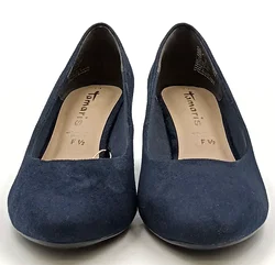 Tamaris Damen Wildlederpumps dunkelblau F 1/2 - Gr. 39 – Vorschau 2