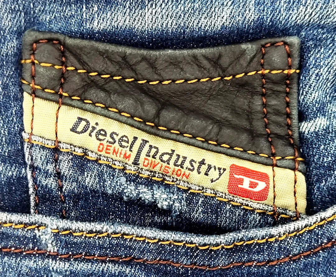 DIESEL Damen Jeans stretch, blau - Gr. 28 – Bild 5