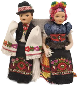 5 Trachtenpuppen, Souvenir - Bild 2