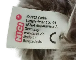 Plüschtier NICI Waschbär Clooney (Glubschis) | Wie Neu - Bild 3