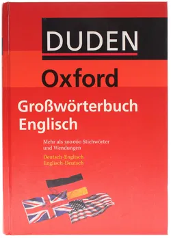 Buch Duden-Oxford - Großwörterbuch Englisch - Bild 1