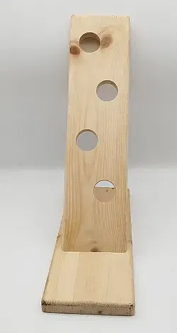 Weinflaschenständer Zirbenholz Sonstige | Duftendes Unikat - Bild 2