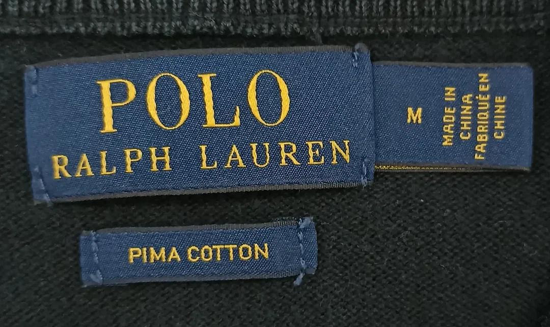 Polo Ralhp Lauren Herrenpullover dunkelblau Gr. M – Bild 3