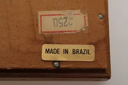 Gerahmter Präparierter Weißer Schmetterling - (wahrscheinlich Morpho polyphemus)  - Bild 3