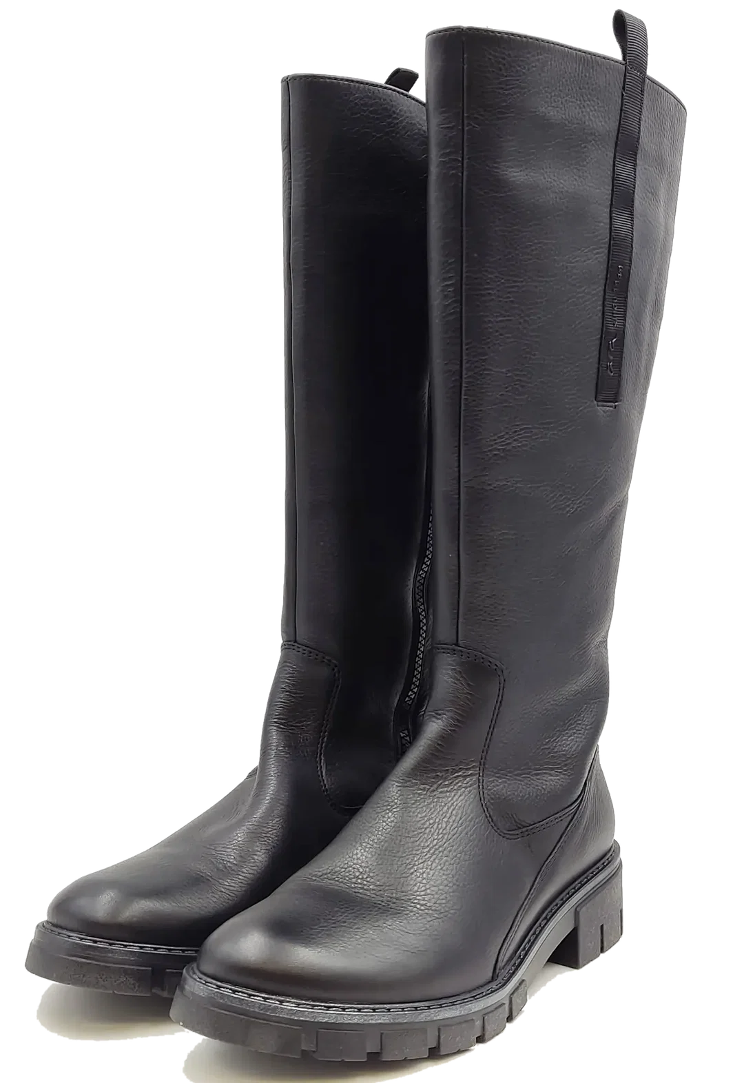 Ara Damenlederstiefel schwarz Gr. 38,5 – Bild 1