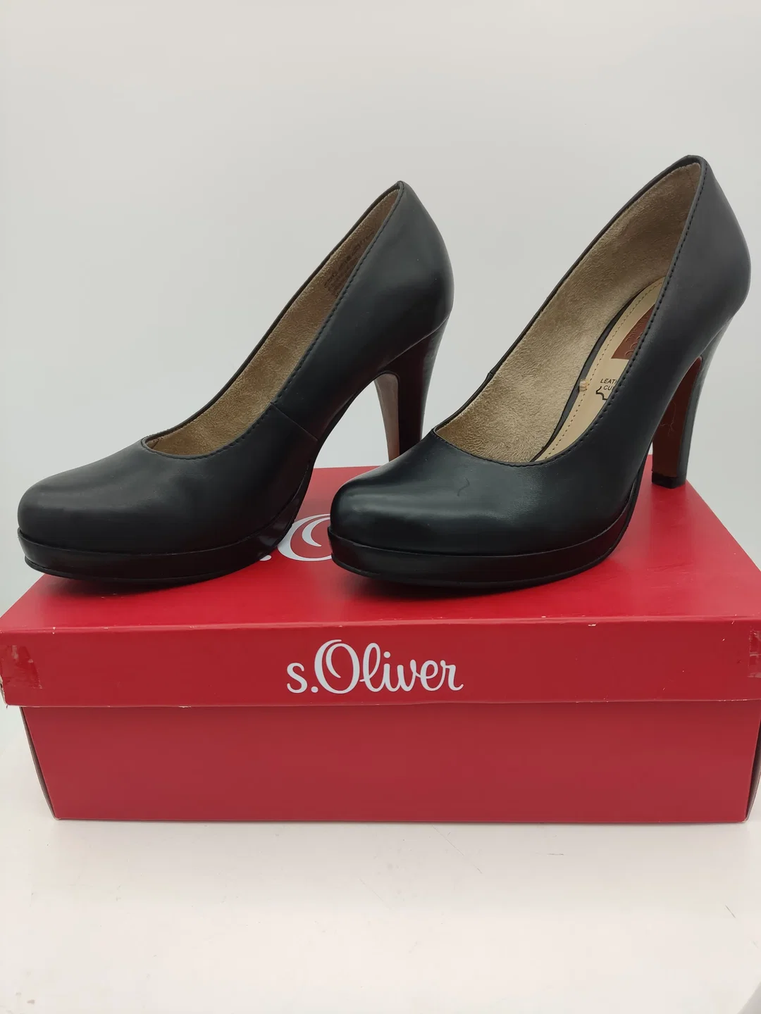 s.Oliver Leder-Pumps Gr. 37 | Wie Neu - Bild 1