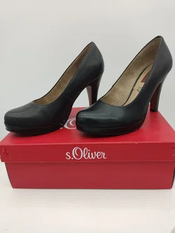 s.Oliver Leder-Pumps Gr. 37 | Wie Neu