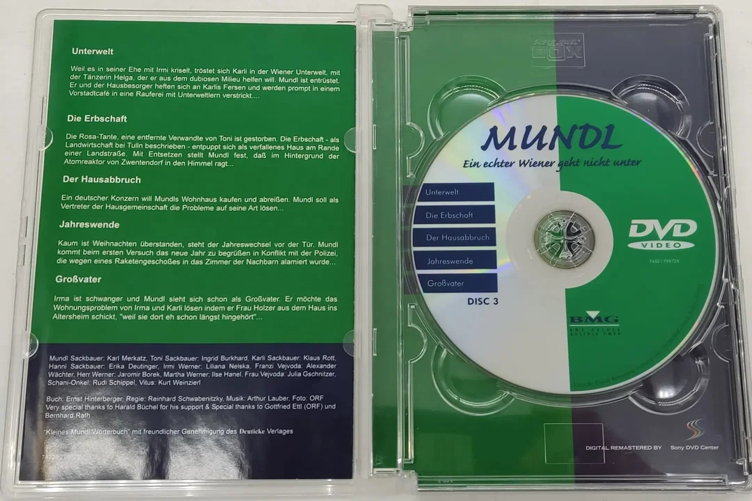 DVD "Mundl" Disc 3 "Ein echter Wiener geht nicht unter" Digital Remastered – Bild 3