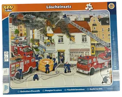 Kinderpuzzle (3er Pkg.) Polizei, Feuerwehr, Feuerwehr ab 3 Jahre - Bild 2