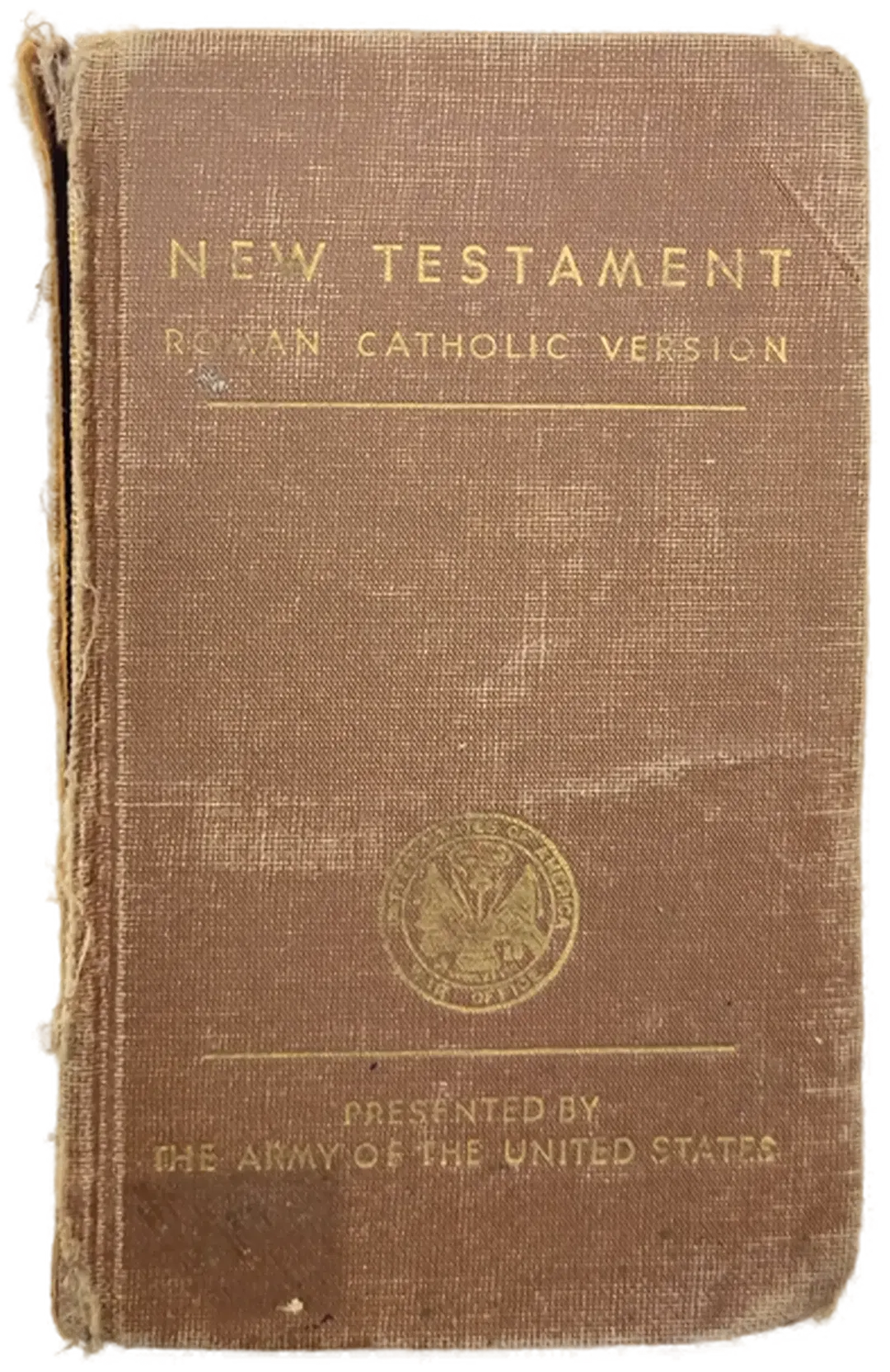 Das Neue Testament Römisch-katholische Fassung (US Army, 6. März 1941) – Englische Originalausgabe - Bild 2
