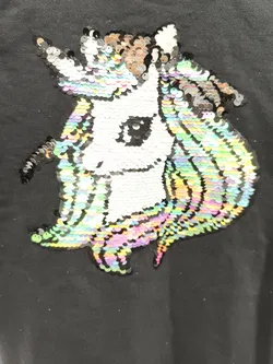 H&M, Mädchenshirt Einhorn, Gr. 104 - Bild 3