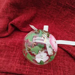 Baumschmuck aus Glas, handbemalt, Set 2 tlg.  - Bild 3