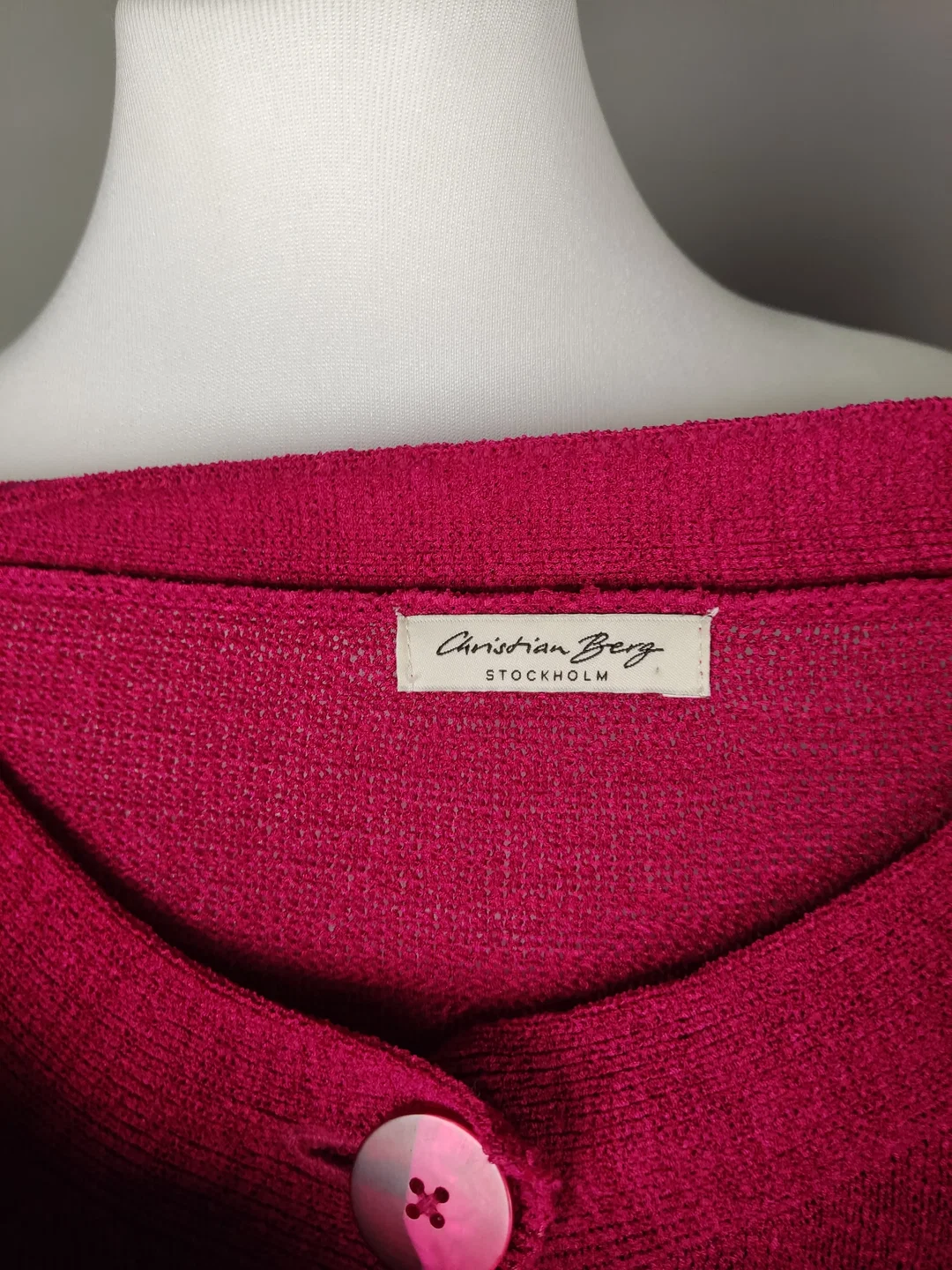 Christian Berg Damen Strickjacke pink - XXL / 44 – Bild 4