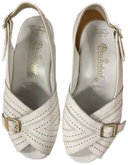 Sandalen - weiß - Gr 4 1/2 - Bild 2