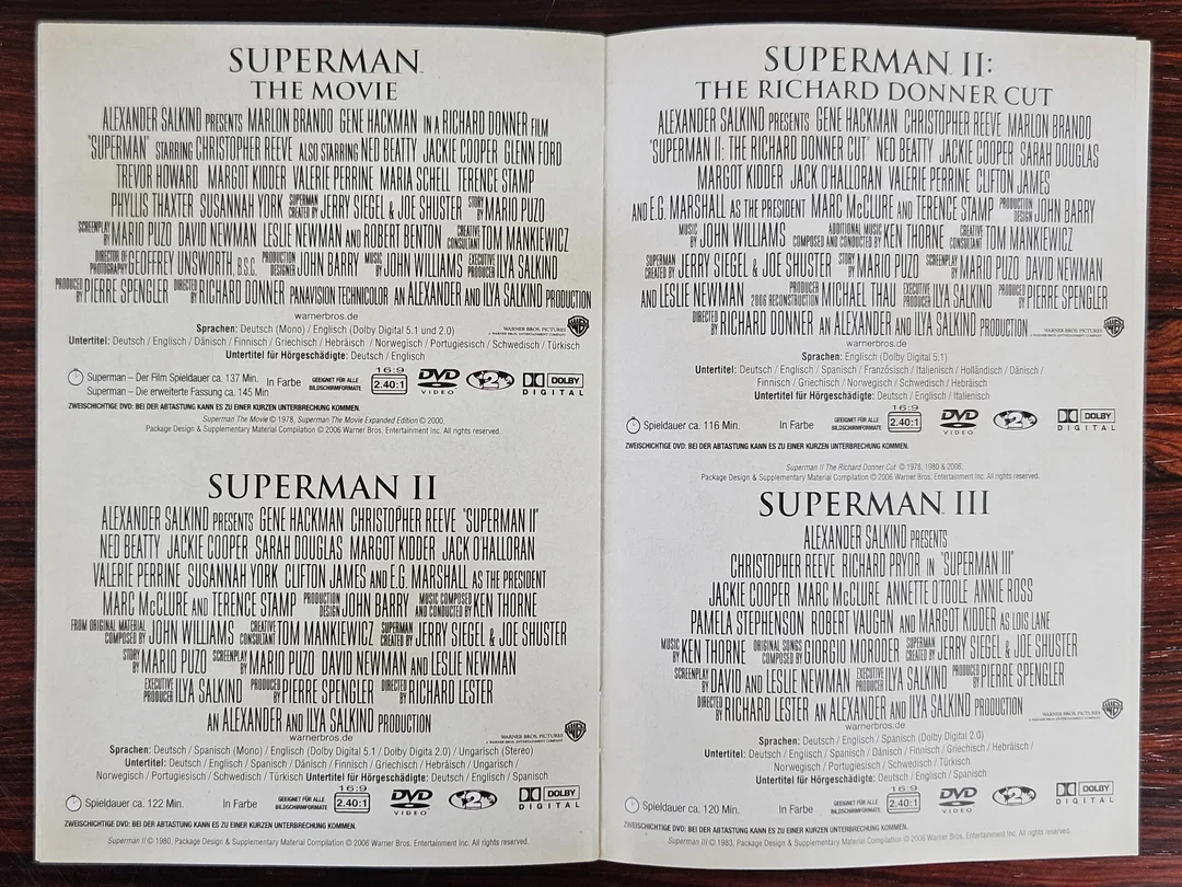 SUPERMAN! Ultimate Collector's Edition - 13 DVD's  – Bild 12