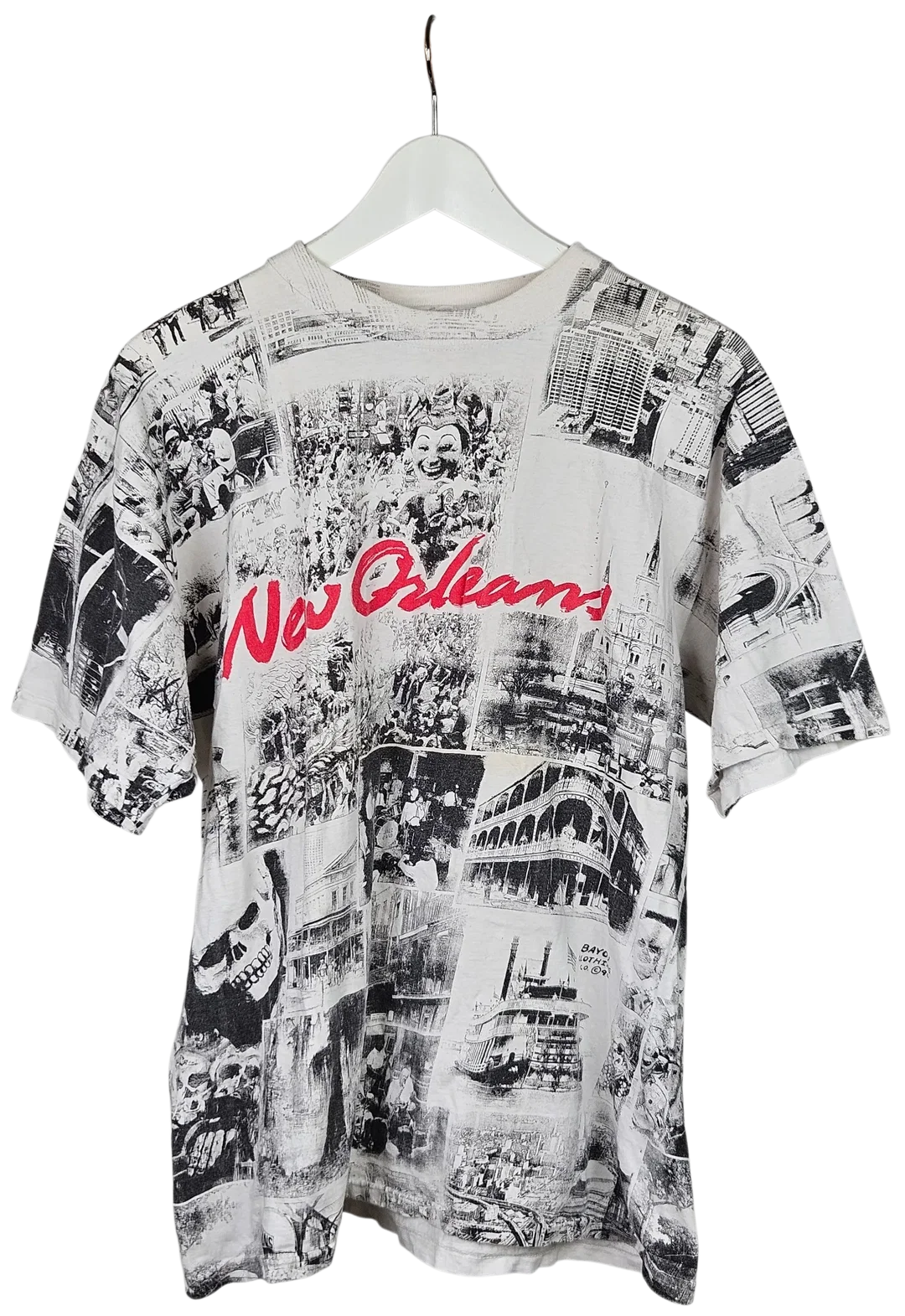 New Orleans Herren T-Shirt, weiß - Gr. L  - Bild 1